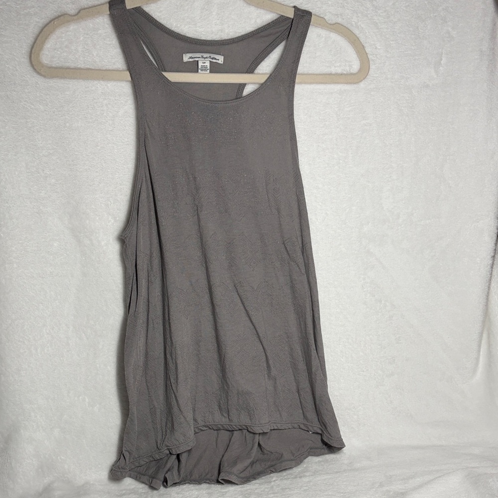 AMERICAN EAGLE Gray Tank Top